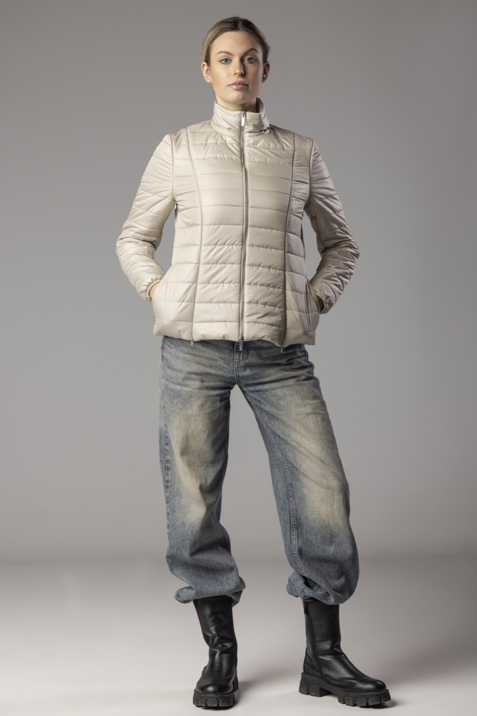 City Sporty Chic Configurazione 3 — Total trapuntato con maniche piumino