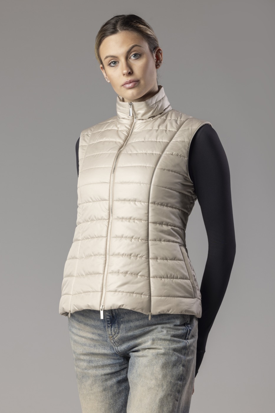 City Sporty Chic Configurazione 4 — Gilet smanicato trapuntato